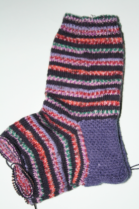 stripe socks