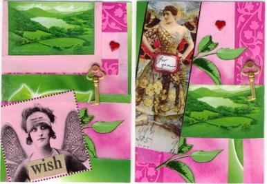 Pink and Green